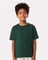 BELLA CANVAS Youth Heavyweight Short Sleeve Crewneck Tee 6 oz Relaxed Fit Cotton Kids T-Shirt